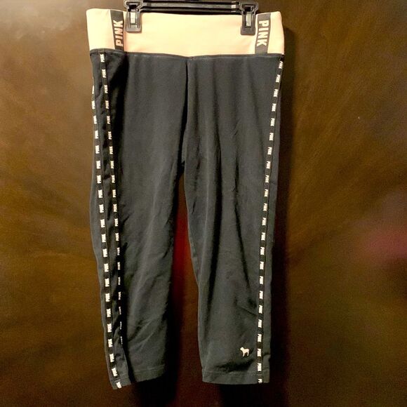 PINK, Victoria’s Secret YOGA, midcalf leggings, size M‎ - Picture 1 of 10